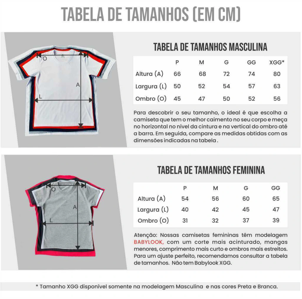 Imagem 5 das camisetas na cor Preto