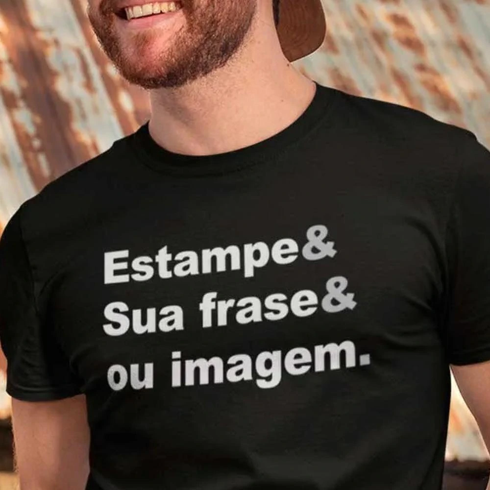 Imagem 4 das camisetas na cor Preto